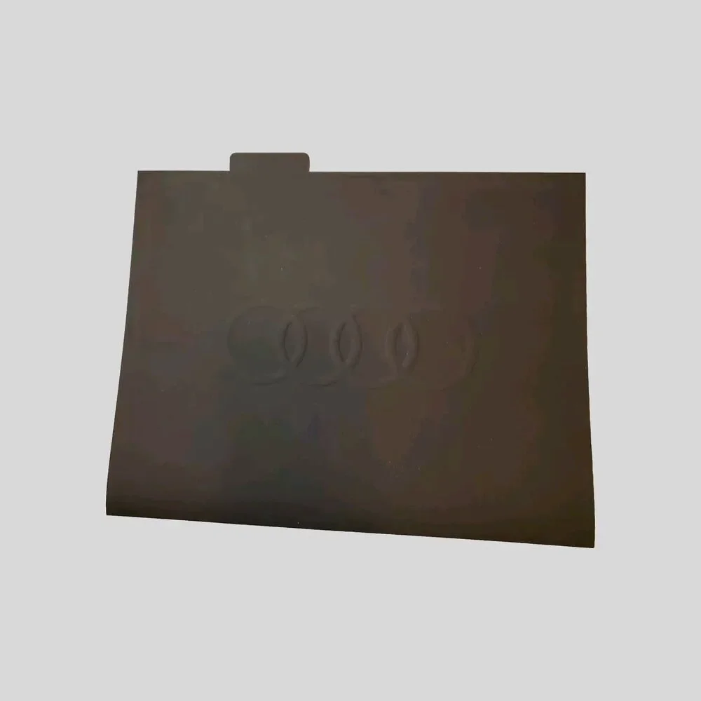 Audi A7 Maintenance Record Box Dealer Gift Gunmetal 2012 Ring Embossed Files